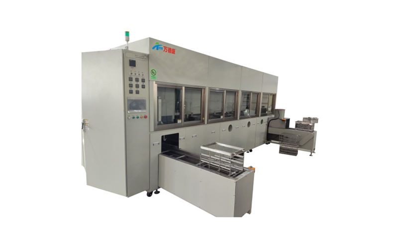 XWDS-55060CAV five station hydrocarbon vacuum ultrasonic cleaning machine